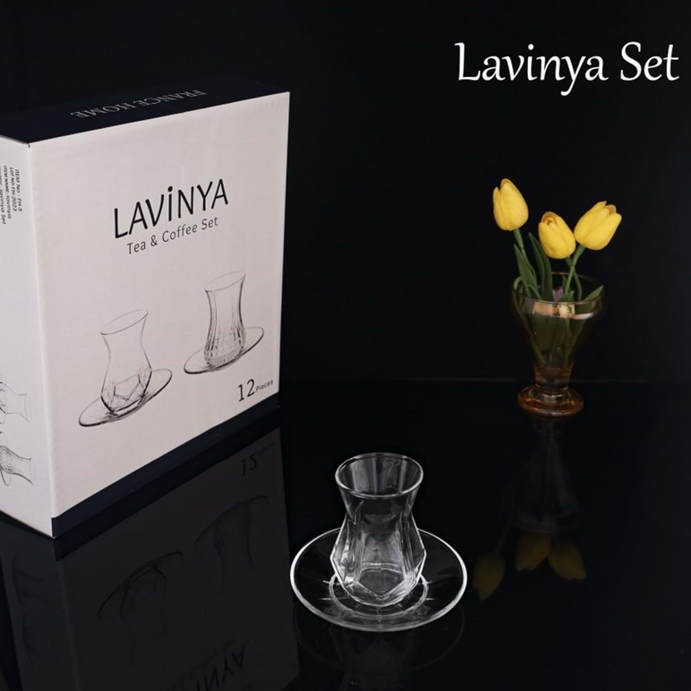 RAYAN LAVİNYA SET (TORONTO ) ÇAY SETİ 12 PRÇ x6x 008712