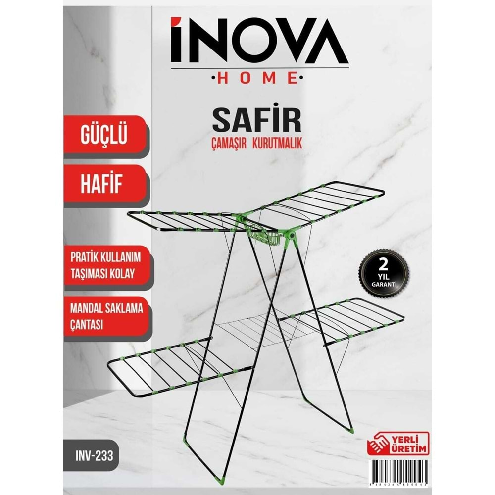 İNOVA HOME KURUTMALIK SAFİR x4x İNV 233