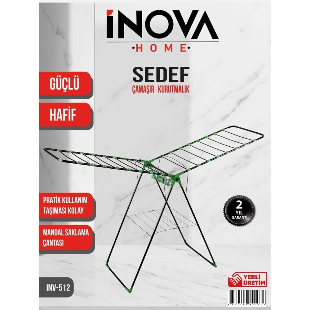 İNOVA HOME KURUTMALIK SEDEF İNV 512