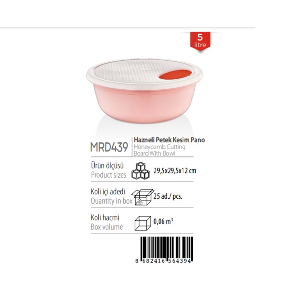 MERDEM HAZNELİ PETEK KESİM PANOSUx25xMRD439