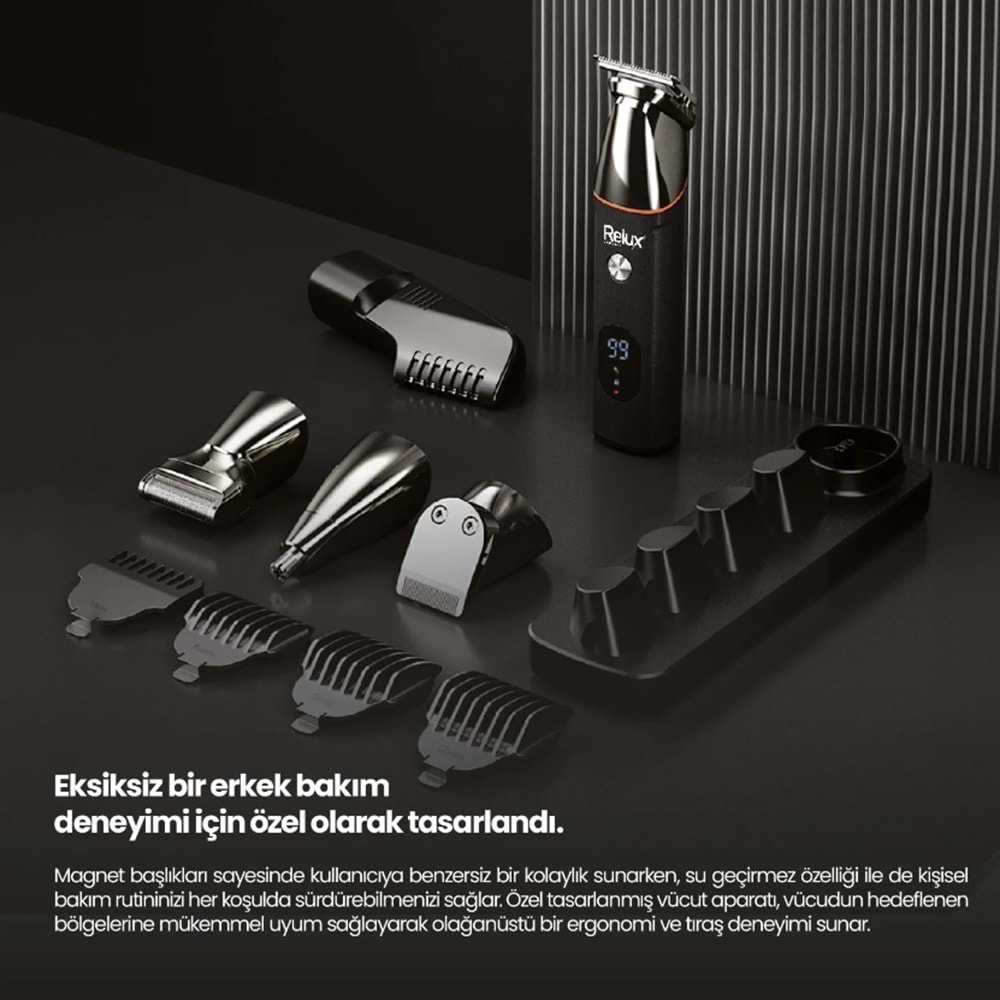 RELUX GROOM EXPERT ERKEK BAKIM KİTİ RPG7500