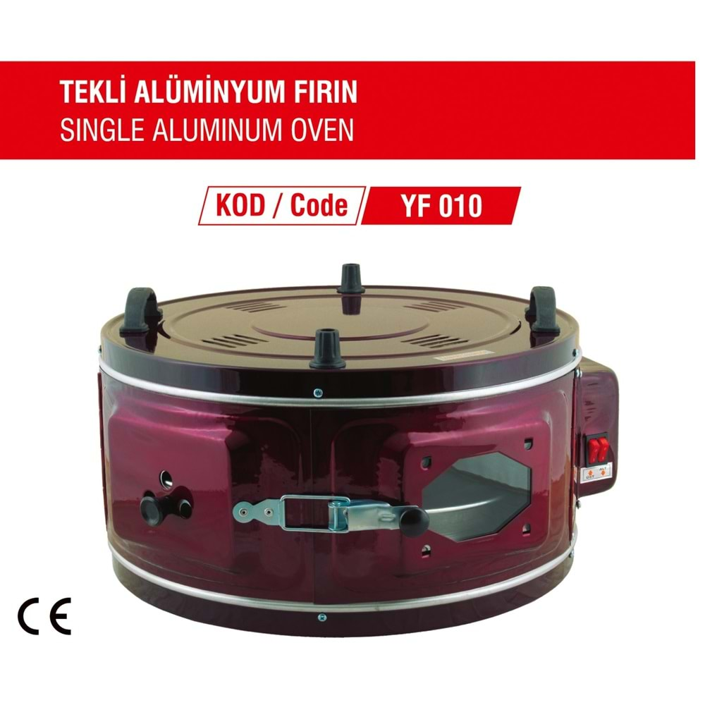 YILDIZ ORTA BOY TEKLİ ALÜMİNYUM FIRIN YF010