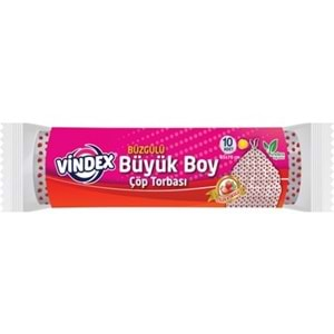 PROF VİNDEX BÜZGÜLÜ BÜYÜK ÇÖP TORBASI ÇİLEK x50x 1110304