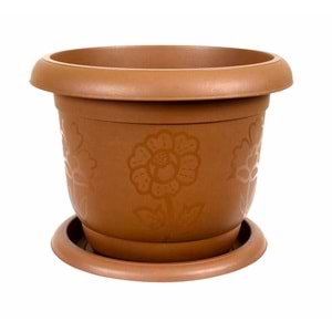İNOVA HOME 6 NO TOPRAK SAKSI (TABAKLI) 12 LT x30x İNV0207