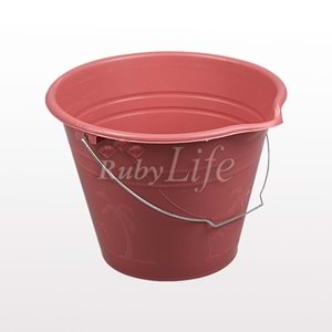 RUBYLİFE BAKRAÇ KOVA NATUREL x25x KP100