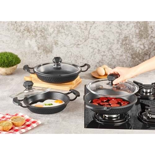 KAHRAMANLAR MOTTO SERİSİ 3 LÜ SAHAN SET x8x 3504