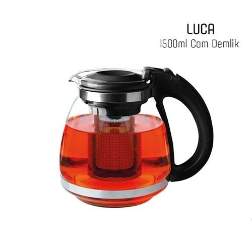 PEROTTİ CAM DEMLİK SÜZGEÇLİ LUCA 1500 MİLİM x36x PRT08914