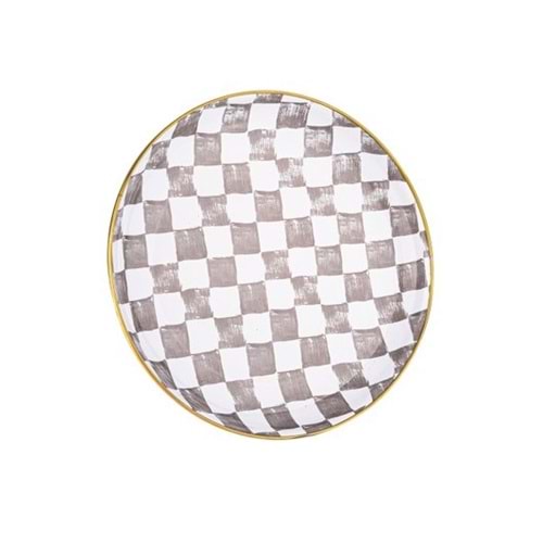 BAMBUM TAŞEV DAMAS EMAYE SERVİS TABAĞI 26 CM x12x T4869