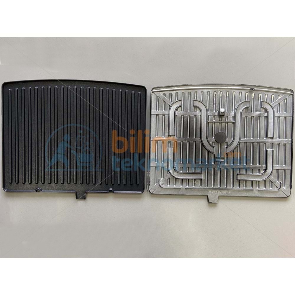VESTEL KEA V-BRUNCH ŞÖLEN T3000 INOX TOST MAKİNESİ VE IZGARA ÜST ISITICI PLAKA (1 ADET) 40055321 ORİJİNAL
