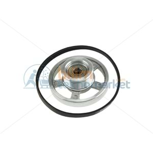 BLOMBERG ÇAMAŞIR KURUTMA MAKİNESİ KASNAK VE KAYIŞ TAKIMI 492204404 ORİJİNAL