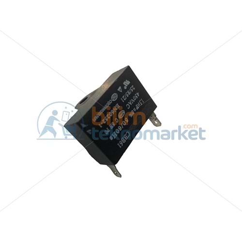 KAPASİTÖR KARE TİPİ 1,5 UF, 2 SOKET