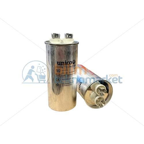 50 UF 450V KAPASİTÖR METAL GÖVDELİ KONDANSATÖR