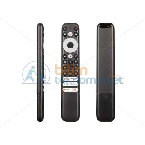 TCL RC902V RMR1 -21BN NETFLIX-PRIME VIDEO-GUARD-MEDIA-YOUTUBE TUŞLU SES KOMUTLU LCD LED TV KUMANDASI 6143