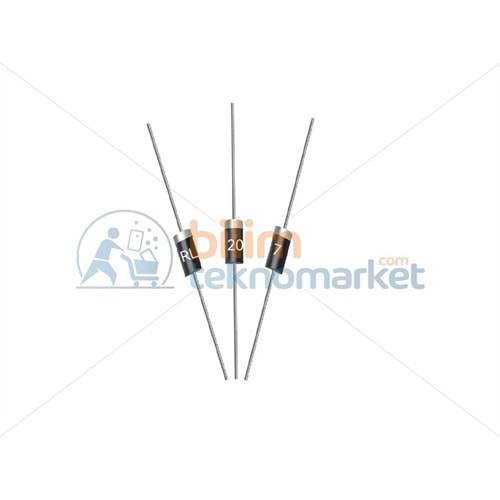 VESTEL BLENDER ANAKART DİYOTU RL207 2A/1000V 70A_1ADET 30001319 ORİJİNAL