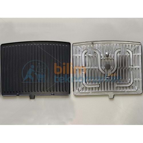 VESTEL V-BRUNCH ŞÖLEN T3000 INOX TOST MAKİNESİ VE IZGARA ALT ISITICI PLAKA (1 ADET) 40055320 ORİJİNAL