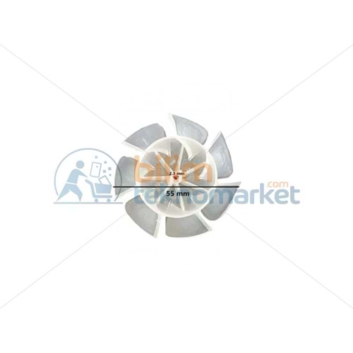 SAÇ KURUTMA MAKİNESİ PERVANESİ 7,KANAT 5,5 CM