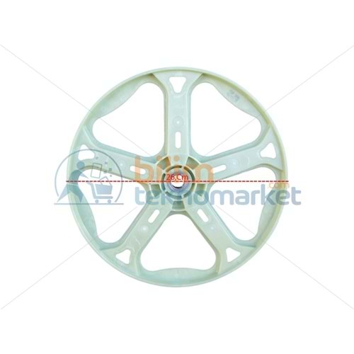 GRUNDIG GNWM 91613 RS ÇAMAŞIR MAKİNESİ İÇİN PLASTİK KASNAK 2853690300 ORİJİNAL