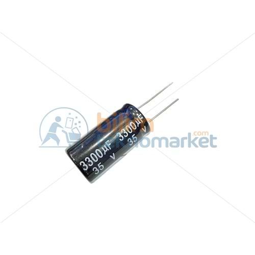 3300MF 35V KUTUPLU ELEKTROLİTİK KONDANSATÖR