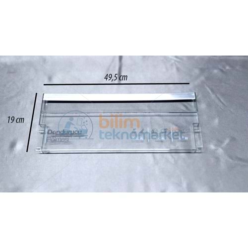 VESTEL GT/SN653EVMK-IMD(A++)(NFK64)C.A BUZDOLABI DONDURUCU ŞEFFAF KAPAK GRUBU 42169371 /42327056 ORİJİNAL