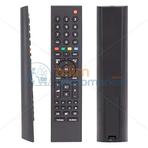 ARÇELİK A32LB5533-A40LB5333* BEKO B24L 5845 4B* ALTUS RC3214803 MY MEDİA TUŞLU LED TV KUMANDASI 40040