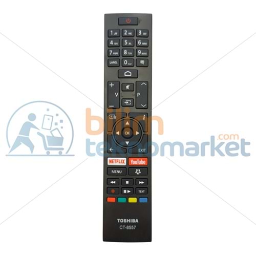 TOSHIBA CT-8557 TELEVİZYON KUMANDASI 23628623 ORİJİNAL