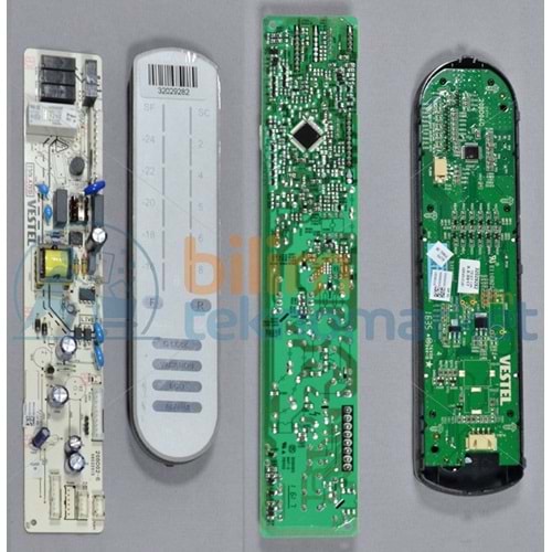 VESTEL BZAXL4303 BUZDOLABI DISPLAY EKRAN KARTI GRB. 22003382 ORİJİNAL