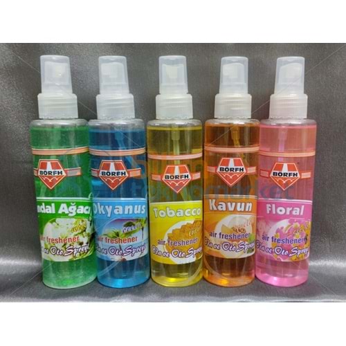 BÖRFH ODA & KLİMA PARFÜMÜ (160 ML) -1 ADET-