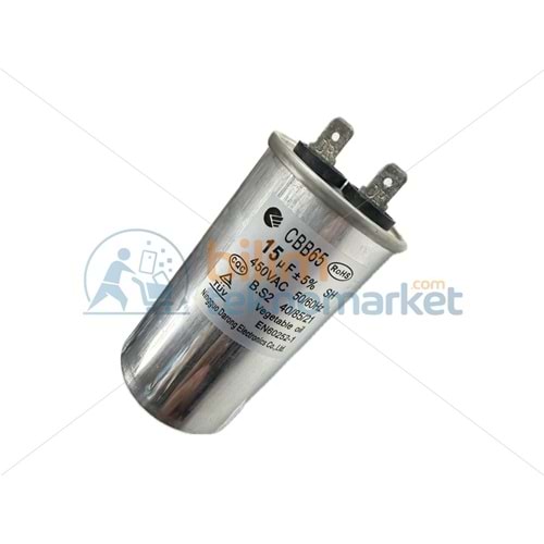 VESTFORST KURUTMA MAKİNESİ KAPASİTÖRÜ 15 UF_450V 32041424 ORİJİNAL