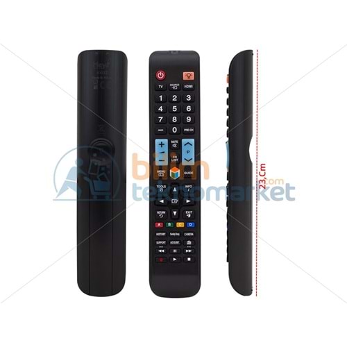 SAMSUNG SOURCE TUŞLU LED TELEVİZYON KUMANDASI (UZUN) (70136/40037/32064)
