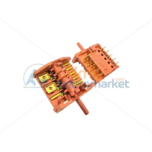 FIRIN İÇİN 5+5 AYAKLI ÇEVİRMELİ KOMÜTATÖR ŞALTERİ MİL-5600