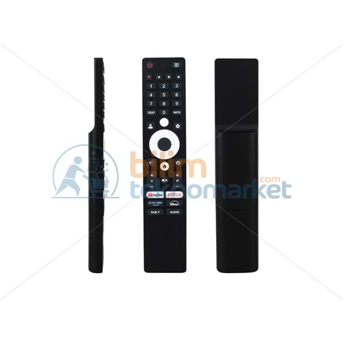 PROFİLO-ONVO 50OVF9000UQ GOOGLE TV-NETFLIX-YOUTUBE-PRIME-DISNEY+ TUŞLU LCD TV KUMANDA (SES KOMUTSUZ) -25048 ORİJİNAL
