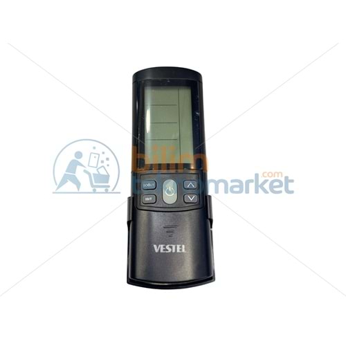 VESTEL FLORA-VEGA-BUZZ SERİSİ KLİMA KUMANDASI (SİYAH) 22209746 ORİJİNAL