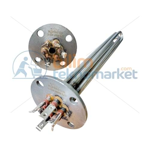 YUVARLAK FLANŞLI ENDÜSTRİYEL BULAŞIK MAKİNESİ REZİSTANSI (4 DELİKLİ) CR116244