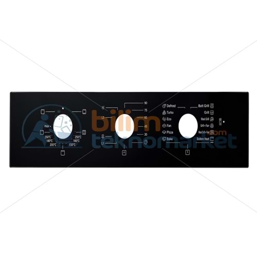 LUXELL B66-SF3 ANKASTRE FIRIN ÖN CAM PANO 10200000794 ORİJİNAL