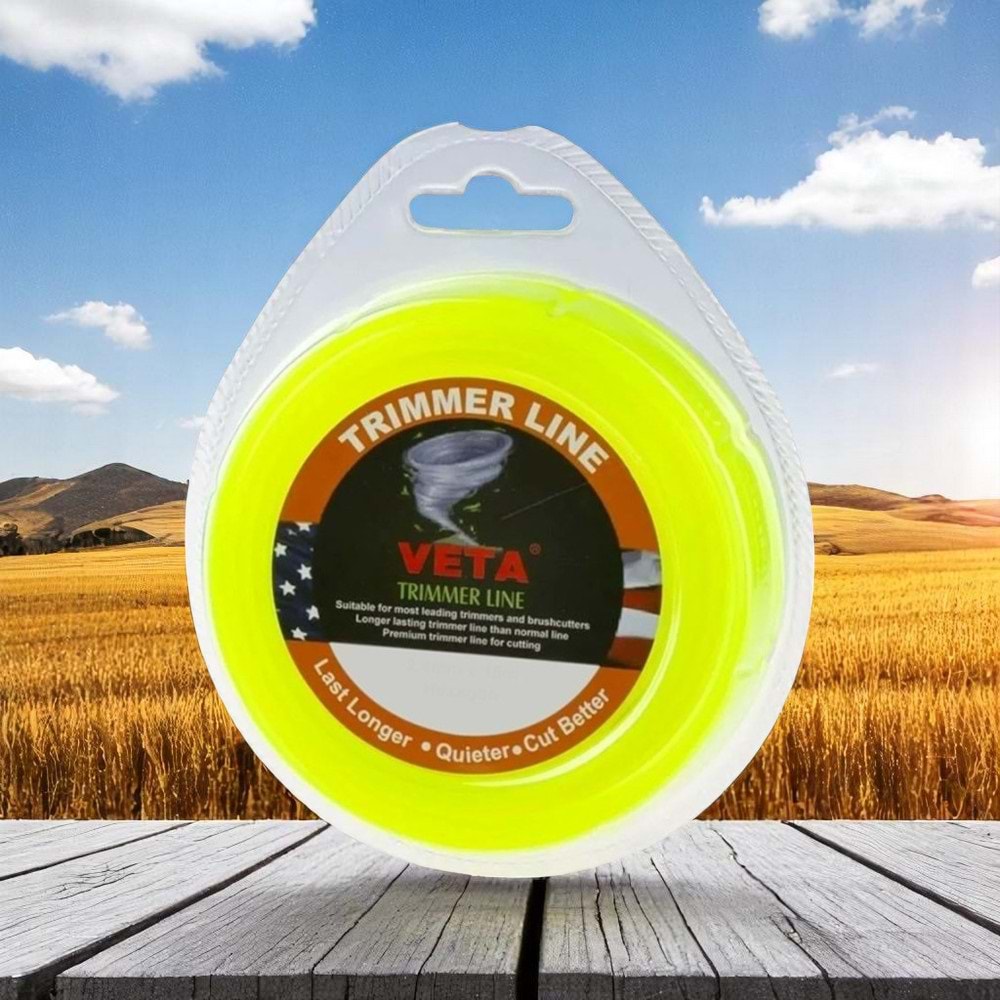 Veta Tırpan Misinası 6 Köşe Altıgen 3.5mm x 40mt