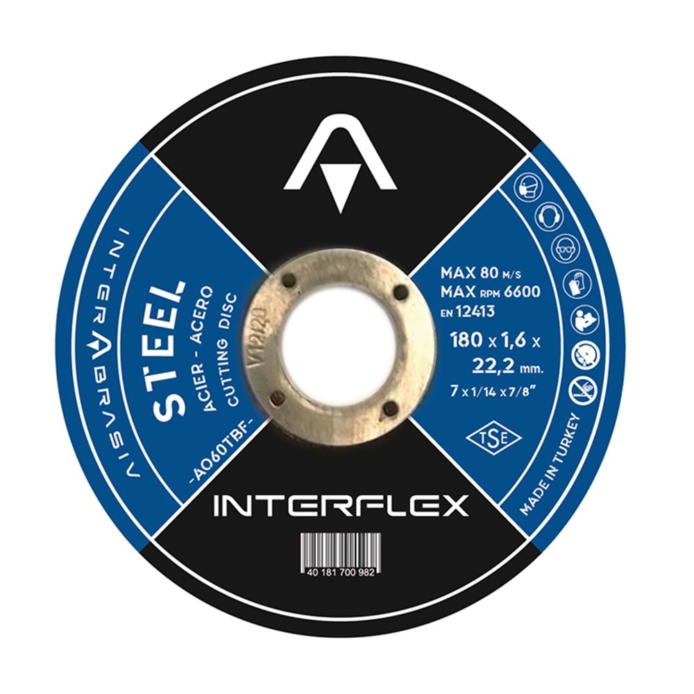 İnterflex Metal Kesici Taş 115x3.0x22.23 mm