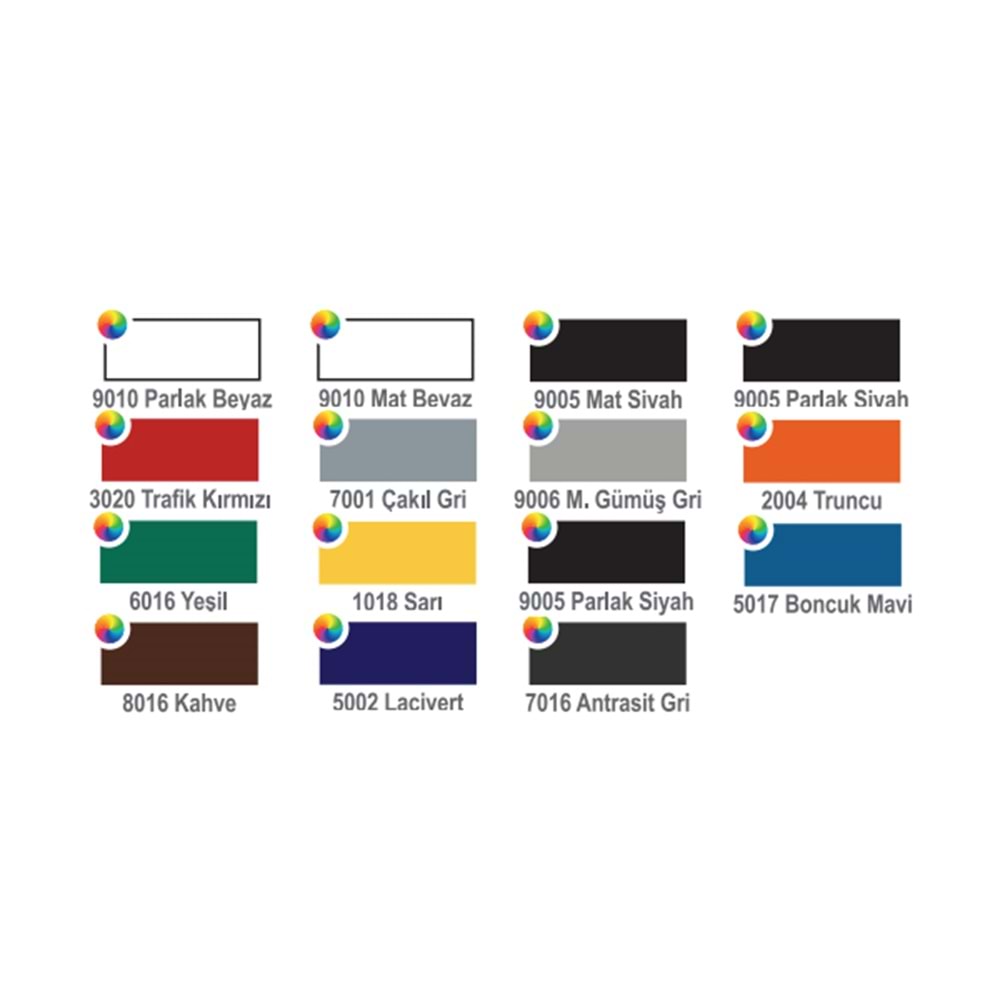 Energie E-600 9010M Sprey Boya 400ml Mat Beyaz