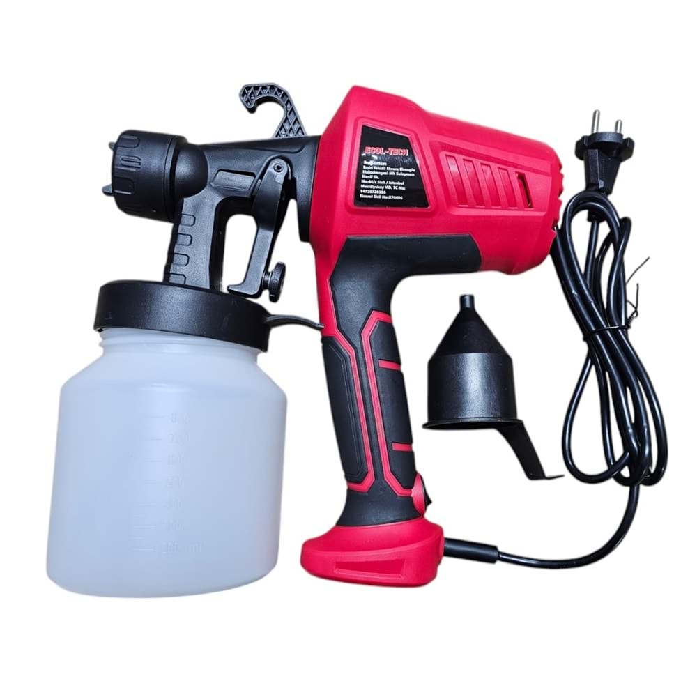 Ecol-Tech Elektrikli Boya Tabancası 600w