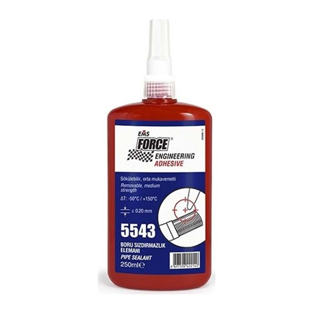 Ems Force 5543 Boru Sızdırmazlık Elemanı 250ml