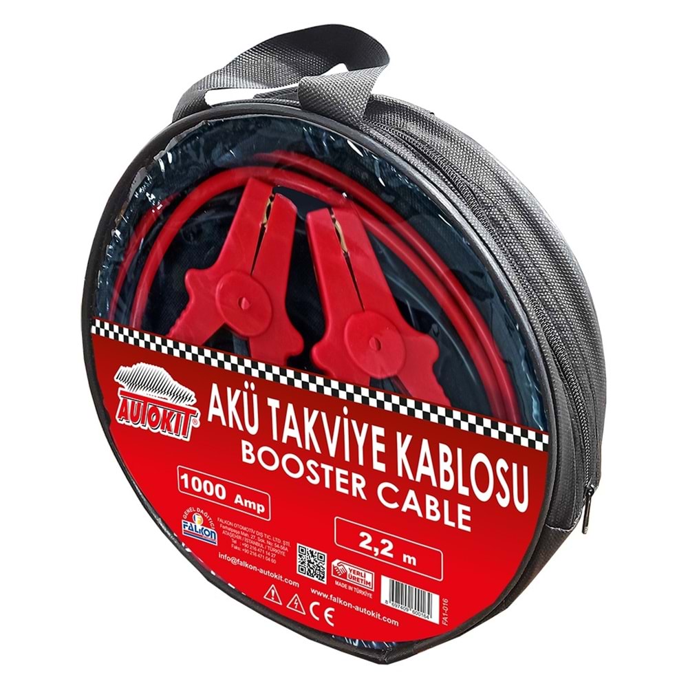 Autokit Takviye Kablosu 1000A