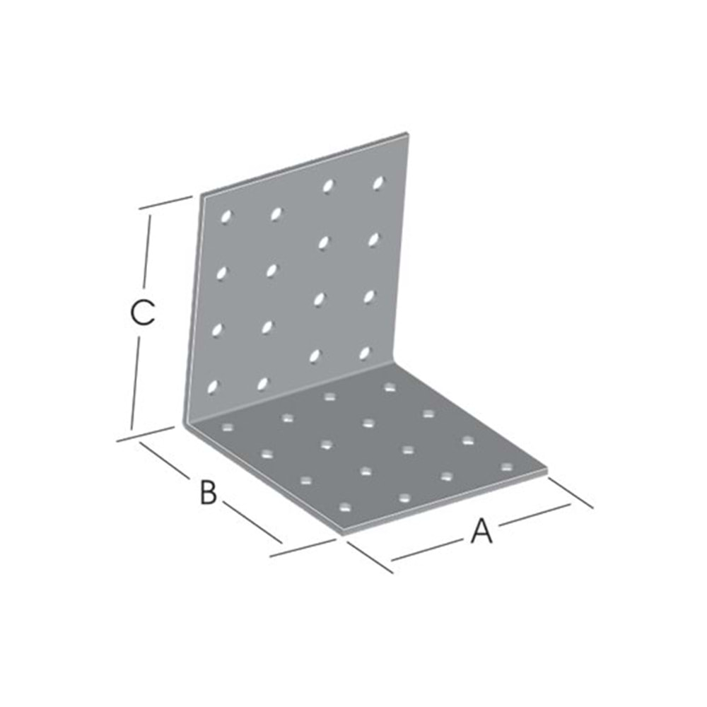 Masa Gönye Sac Köşebent 100x120x120