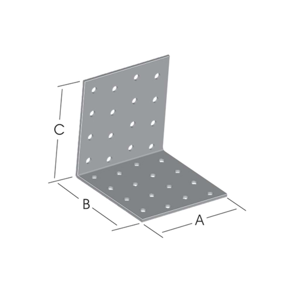 Masa Gönye Sac Köşebent 80x100x100