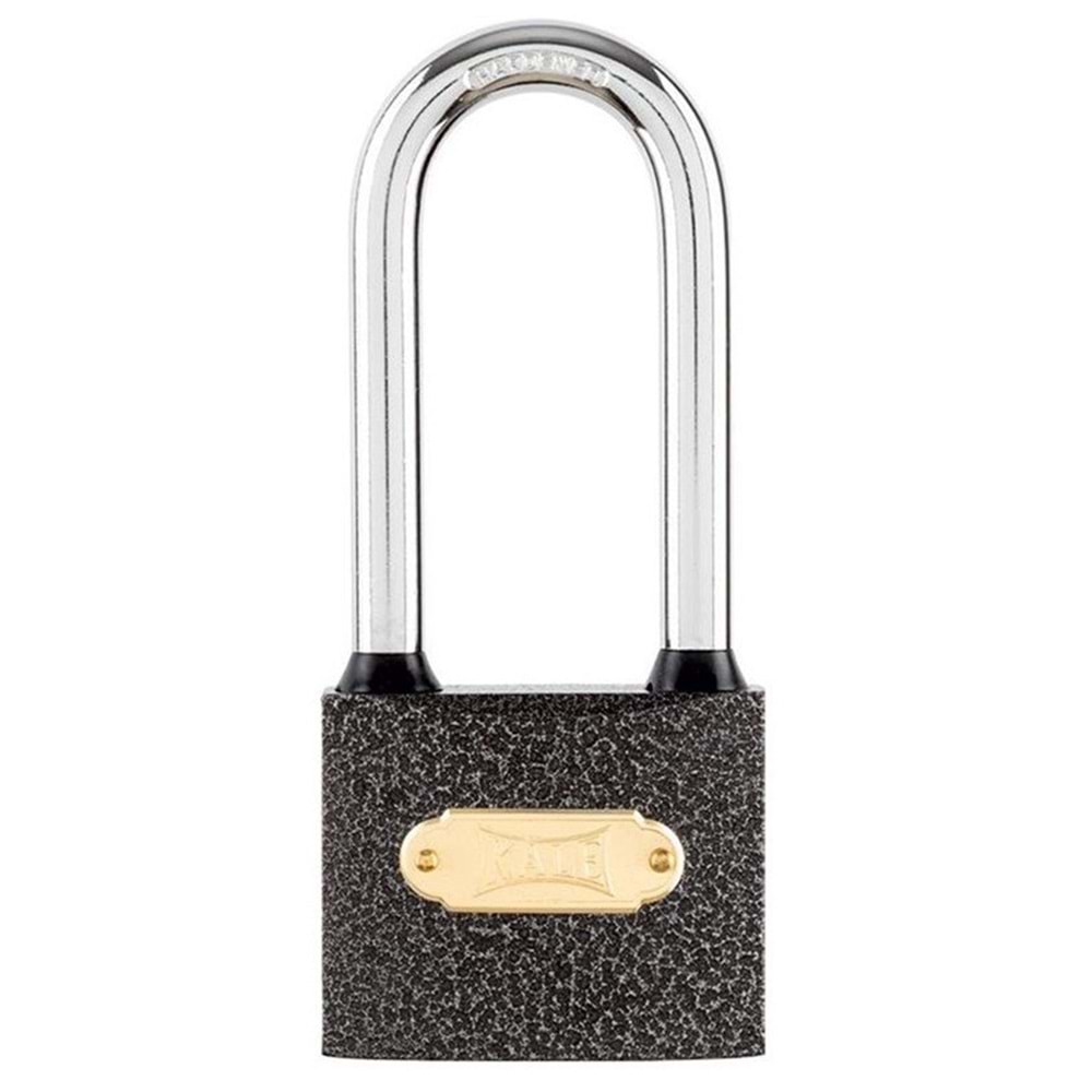 Kale Uzun Asma Kilit Gri Döküm 30mm