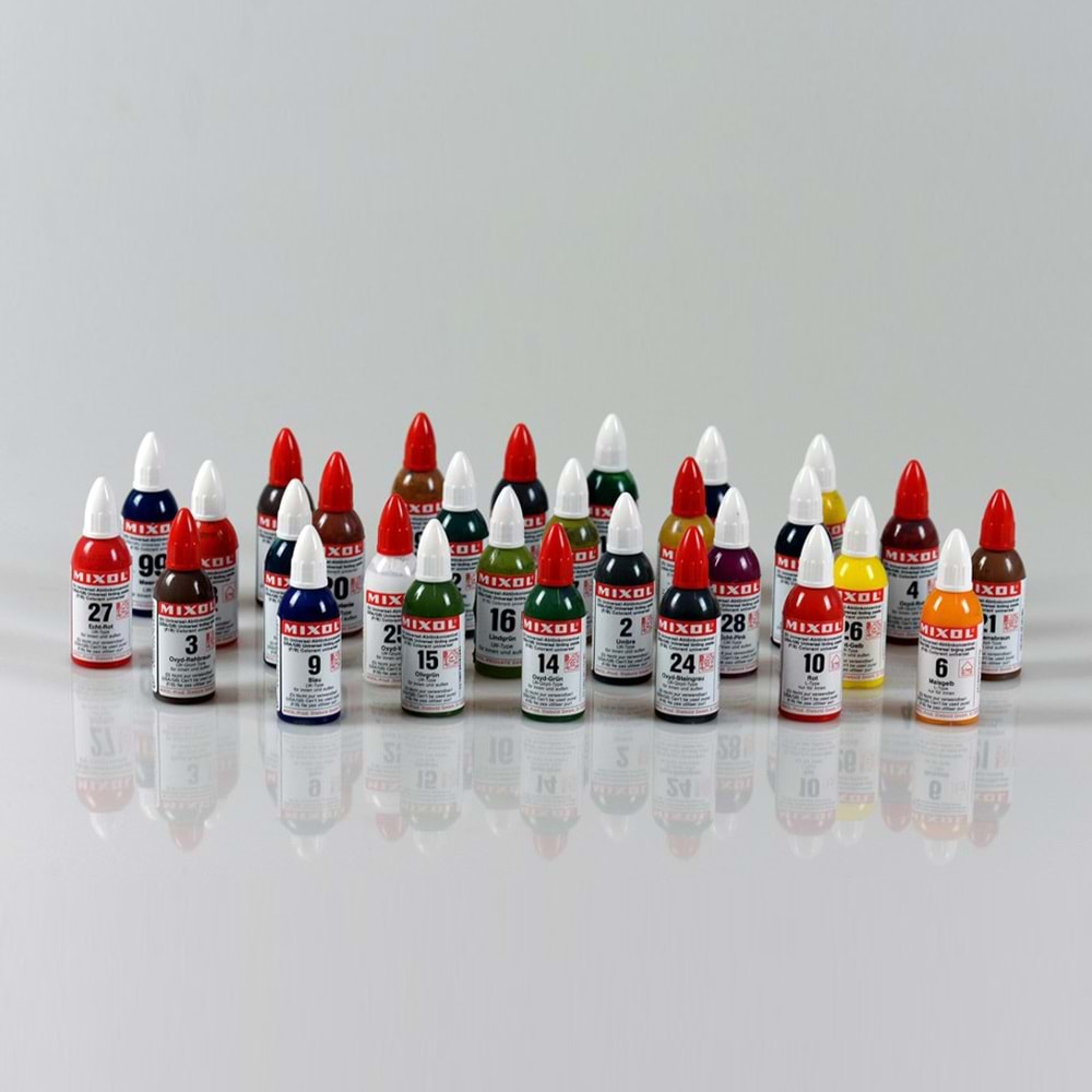 Mixol Renk Tüpü Oksit Sarı No:5 - 20ml