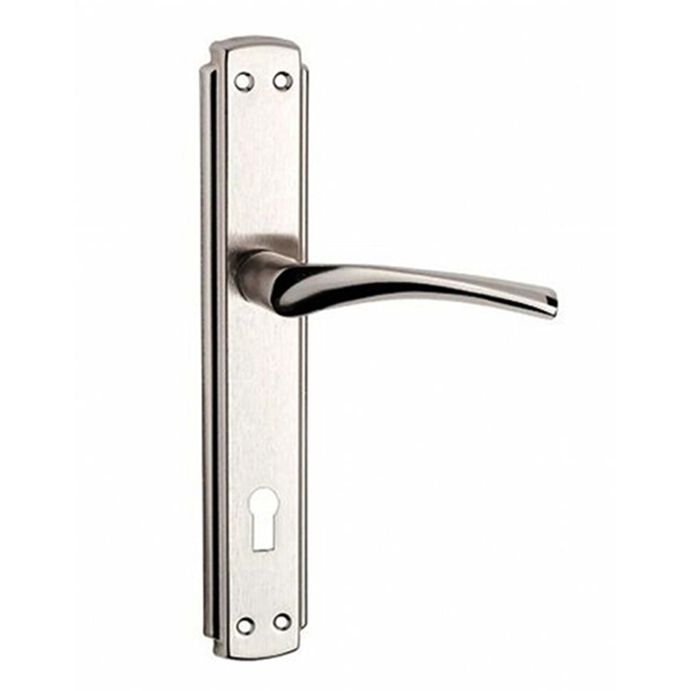 Bravo Kapı Kolu Nikel Saten (Takım) Yale