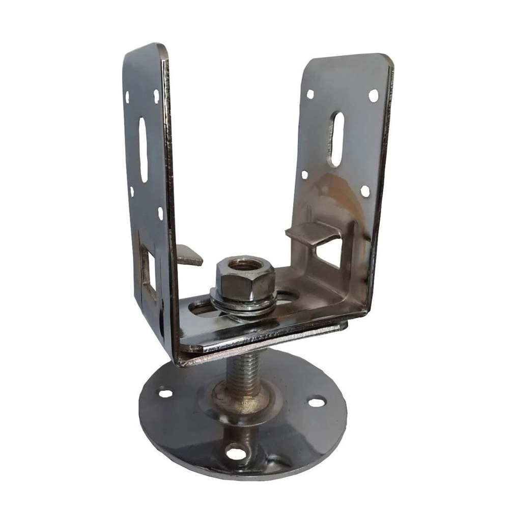 Pergule Ayağı Tablalı Nikel M14