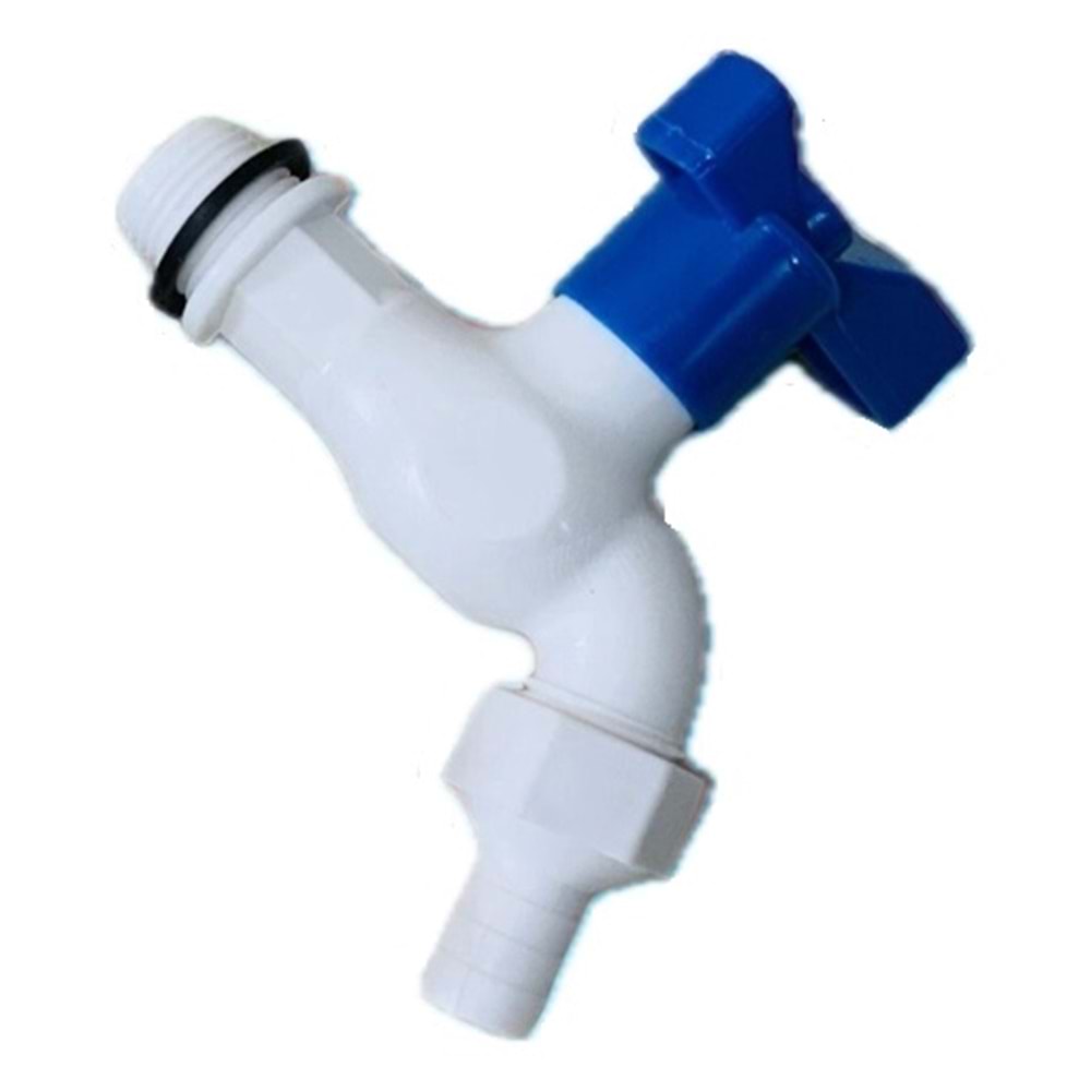 Küresel Musluk/Çeşme Pprc Plastik Kelebek 1/2