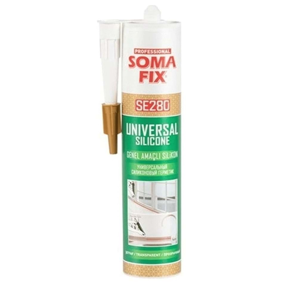 Somafix Üniversal Silikon Siyah 280gr
