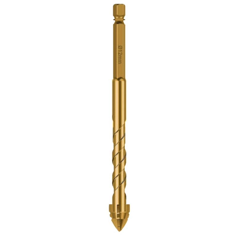 Sgs Bits Saplı Delme Çok Amaçlı Matkap Ucu 12mm