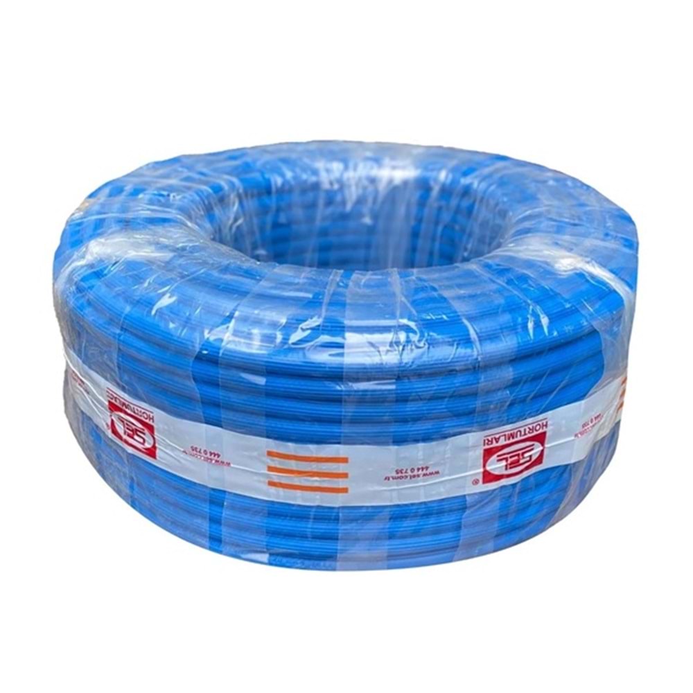 Sel Thermo Hava Hortumu Mavi 100mt 8mm
